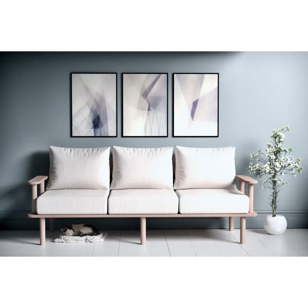 Olympos Beyaz 3'lü Koltuk Olympos Beyaz 3'lü Koltuk