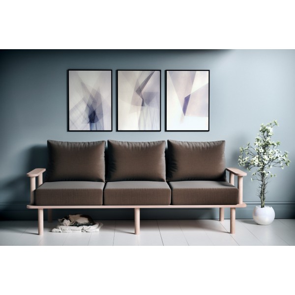 Olympos Kahverengi 3'lü Koltuk Olympos Kahverengi 3'lü Koltuk