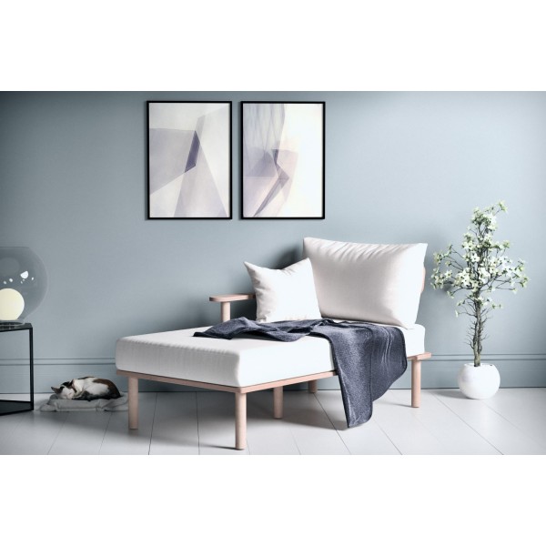 Olympos Beyaz Uzanma Koltuğu (Sol) Olympos Beyaz Uzanma Koltuğu (Sol)