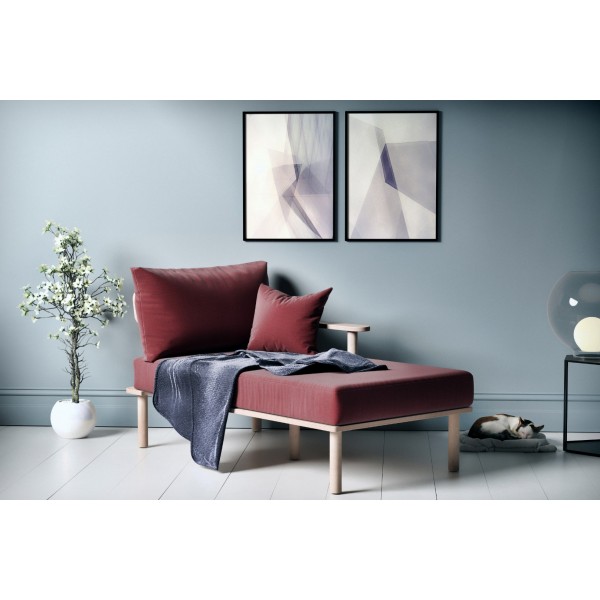 Olympos Bordo Uzanma Koltuğu (Sağ) Olympos Bordo Uzanma Koltuğu (Sağ)