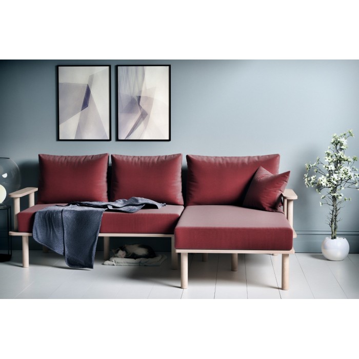 Olympos Bordo 2'li Sağ Köşe Koltuk Olympos Bordo 2'li Sağ Köşe Koltuk