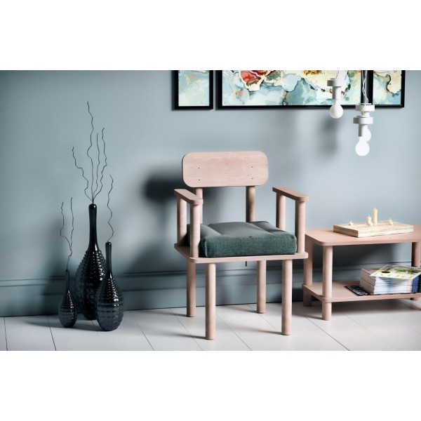 Magnesia Kolçaklı Sandalye Yeşil