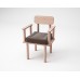 Magnesia Kolçaklı Sandalye Kahverengi